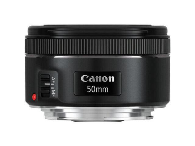 Canon EF 50mm f/1.8 STM Lens 0570C002 + UV Ultraviolet Filter