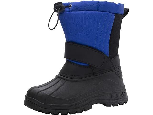 AQUAKIX Kids Toddler And Youth Snow Boots With Sherpa Lining Insulation