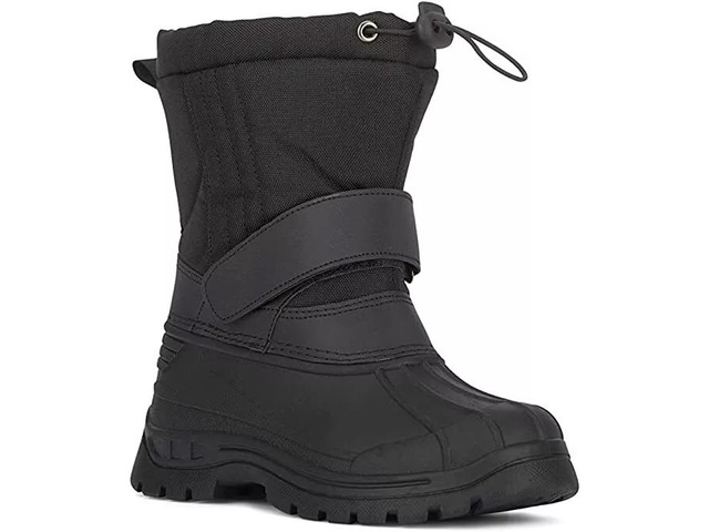 AQUAKIX Kids Toddler And Youth Snow Boots With Sherpa Lining Insulation
