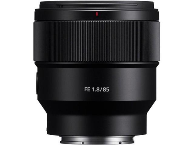 Sony FE 85mm f/1.8 Lens SEL85F18 - 7PC Accessory Bundle