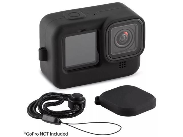 Protective Silicone Sleeve Rubber Case + Lanyard for GoPro Hero9 Hero10 Hero11
