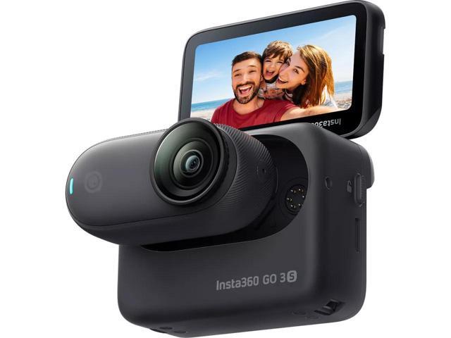 Insta360 GO3 S Standard Edition (Midnight Black, 64GB) - 12PC Accessory Bundle