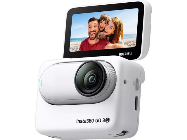 Insta360 GO3 S Standard Edition (Arctic White, 64GB) - 8PC Accessory Bundle