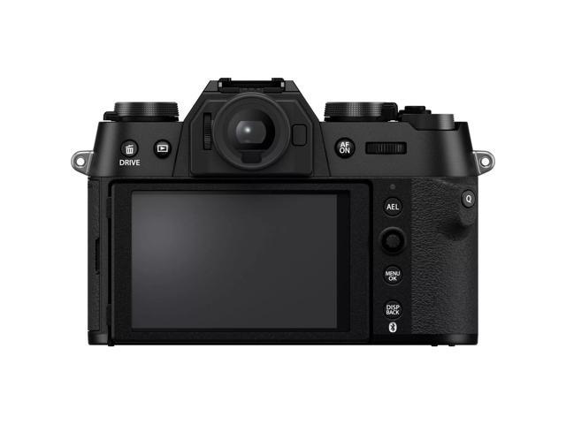 FUJIFILM X-T50 Mirrorless Camera (Black) 16828222 - 7PC Accessory Bundle