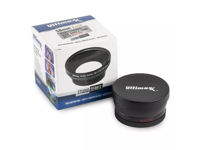 ULTIMAXX 0.43x 37mm Wide Angle Lens With Macro BRAND NEW
