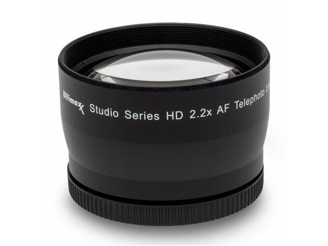 2.2x Professional Telephoto Lens 55mm with Protective Pouch