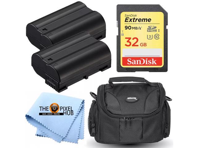 Battery Accessory Bundle Kit for Nikon D500 D610 D7100 D7200 D750 D7500 D850