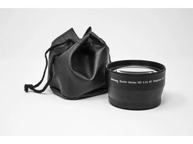 2X Telephoto Zoom Anti-Reflection Lens with Adapter Ring 62/72 67/72 77/72 82/72