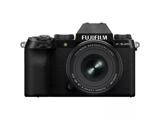 FUJIFILM X-S20 Mirrorless Camera with XF 16-50mm f/2.8-4.8 Lens (Black) 7PC Kit