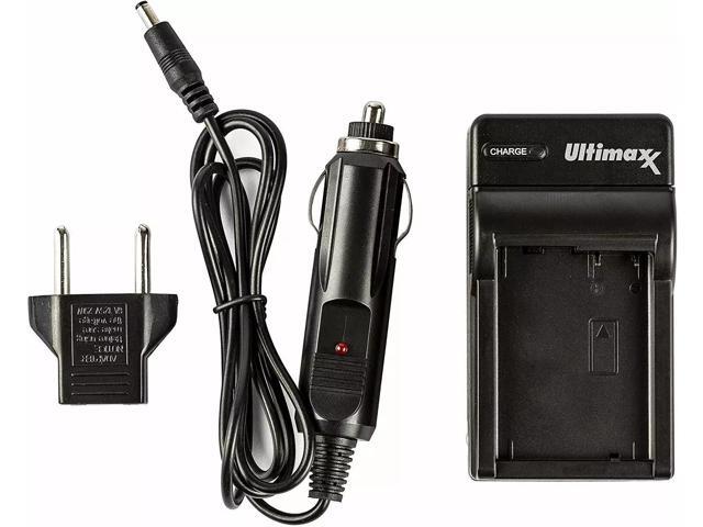 ULTIMAXX Rapid Charger with 2x NP-FV100 Batteries for Sony DCR-SR15 and SR2