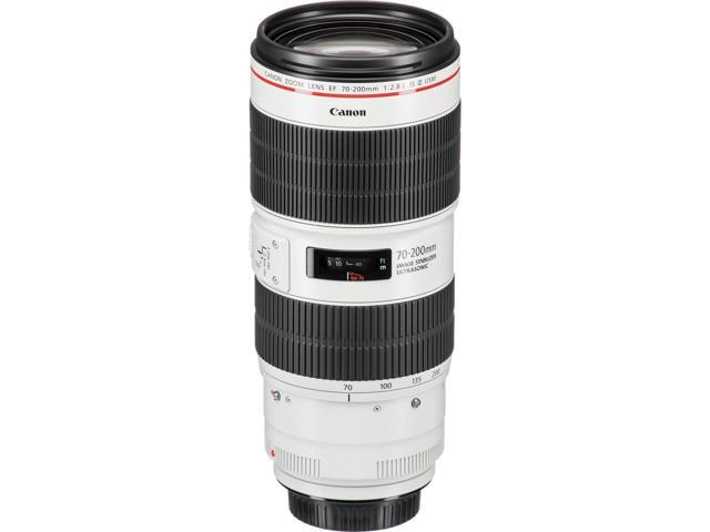 Canon EF 70-200mm f/2.8L USM Telephoto Zoom Lens 2569A004 - 7PC Accessory Bundle