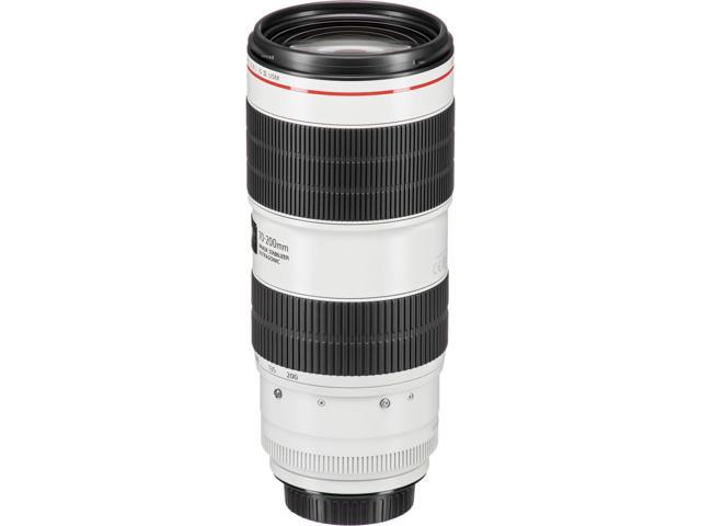 Canon EF 70-200mm f/2.8L USM Telephoto Zoom Lens 2569A004 - 7PC Accessory Bundle