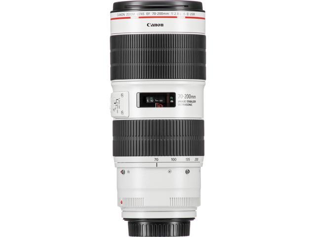 Canon EF 70-200mm f/2.8L USM Lens 2569A004 - 9PC Accessory Bundle
