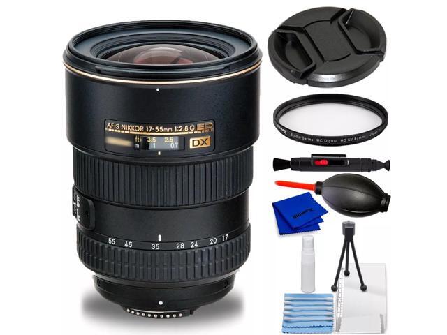 Nikon AF-S DX Zoom-NIKKOR 17-55mm f/2.8G IF-ED Lens 2147 - 7PC Accessory Kit