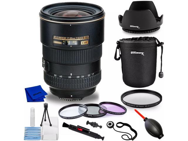 Nikon AF-S DX Zoom-NIKKOR 17-55mm f/2.8G IF-ED Lens 2147 - 10PC Accessory Kit