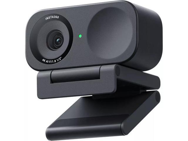 Insta360 - Link 2C 4K Webcam for Conferencing, Gaming & Streaming, 1/2" Sensor, AutoFraming, works w/ Zoom, Teams, Twitch & more - Black - image 3