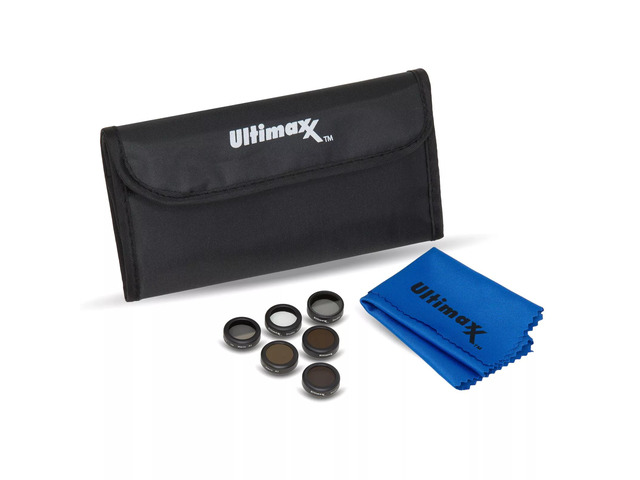 8 Piece Lens Filter Kit PLUS Cloth & Case for DJI Mavic Air Drone Quadcopter