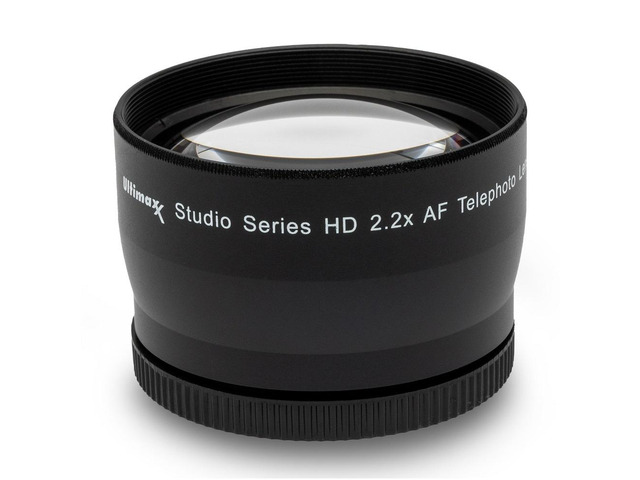 ULTIMAXX Professional 40.5mm 2.2x HD AF Telephoto Lens for Cameras Camcorders