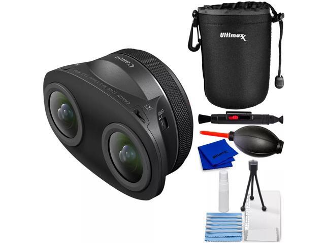 Canon RF-S 3.9mm f/3.5 STM Dual Fisheye Lens (Canon RF) 6578C002 - 6PC Bundle