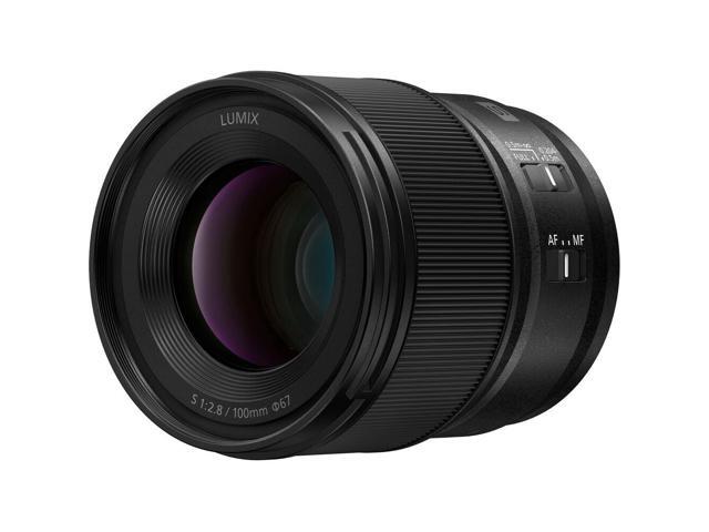 Panasonic Lumix S 100mm f/2.8 Macro Lens (Leica L) S-E100 - 6PC Accessory Bundle