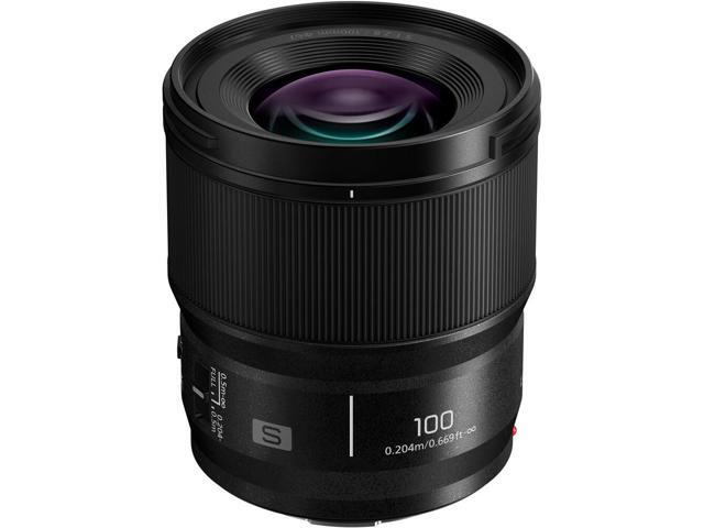 Panasonic Lumix S 100mm f/2.8 Macro Lens (Leica L) S-E100 - 6PC Accessory Bundle