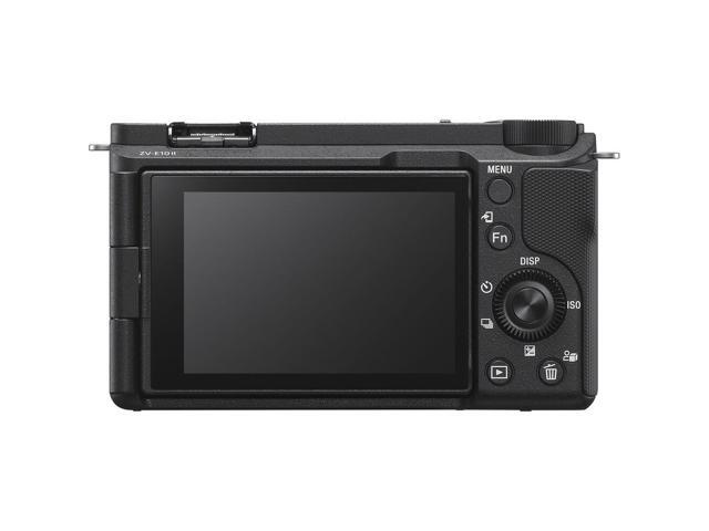 Sony ZV-E10 II Mirrorless Camera with 16-50mm Lens (Black) - 7PC Accessory Kit