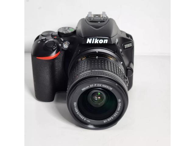 Nikon D5600 Camera with 18-55mm Lens 1576 - Top Value 20PC Accessory Bundle