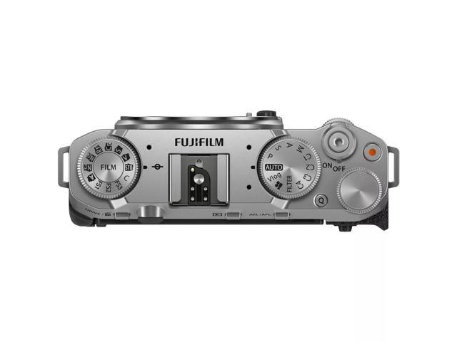 FUJIFILM X-M5 Mirrorless Camera (Silver) 16900707 - 7PC Accessory Bundle