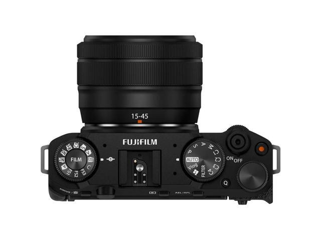 FUJIFILM X-M5 Mirrorless Camera with XC 15-45mm f/3.5-5.6 Lens (Black) - Bundle