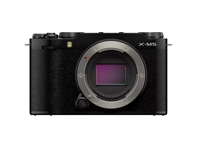 FUJIFILM X-M5 Mirrorless Camera (Black) 16900678 - 12PC Accessory Bundle
