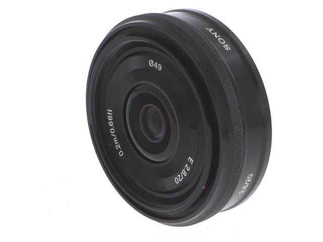 Sony Alpha E-mount 20mm f/2.8 Prime Lens SEL20F28 - 7PC Accessory Bundle