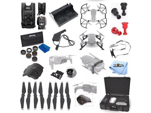 Mavic Air Accessory Bundle Includes Case Vest Props Filter Kit Charger +More