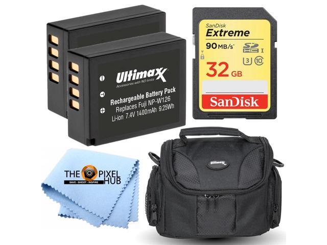 Battery Accessory Bundle Kit for Fujifilm X100VI XT50 XT30 II X-Pro3