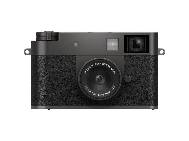 FUJIFILM X half Digital Camera (Charcoal Silver) 16954112 - 12PC Accessory Kit