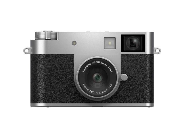FUJIFILM X half Digital Camera (Silver) 16954095 - 7PC Accessory Bundle