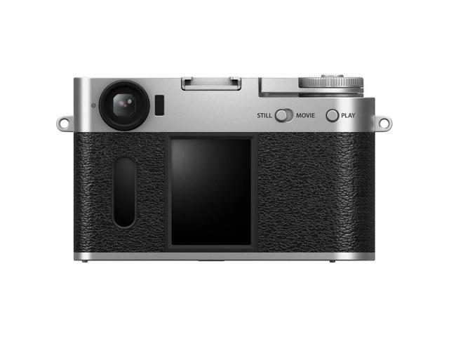FUJIFILM X half Digital Camera (Silver) 16954095 - 12PC Accessory Bundle