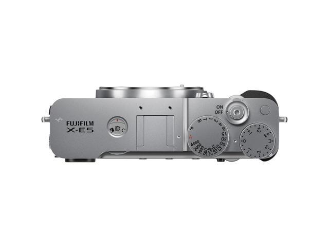 FUJIFILM X-E5 Mirrorless Camera Body (Silver) 16949923 - 7PC Accessory Bundle