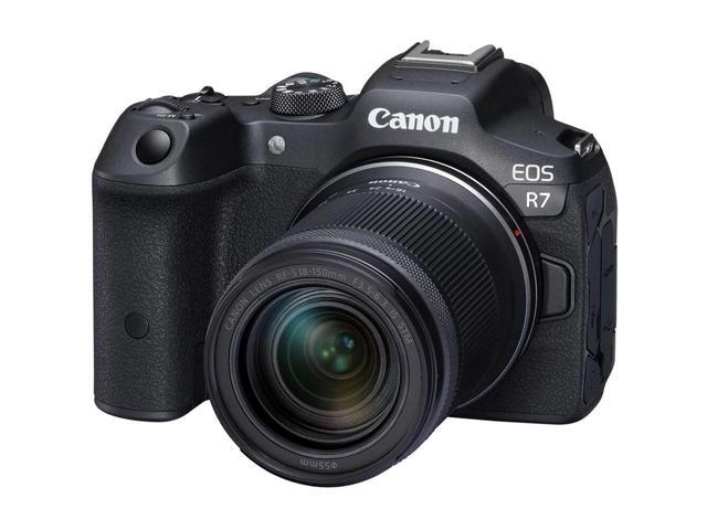 Canon EOS R7 Mirrorless Camera with 18-150mm + RF 75-300mm f/4-5.6 Lens Bundle