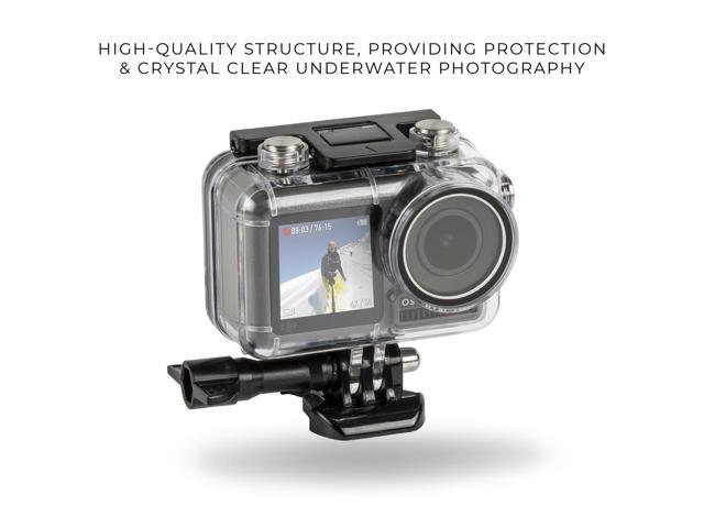 40M/120FT Waterproof Underwater Case Protective Housing Mount - Osmo Action