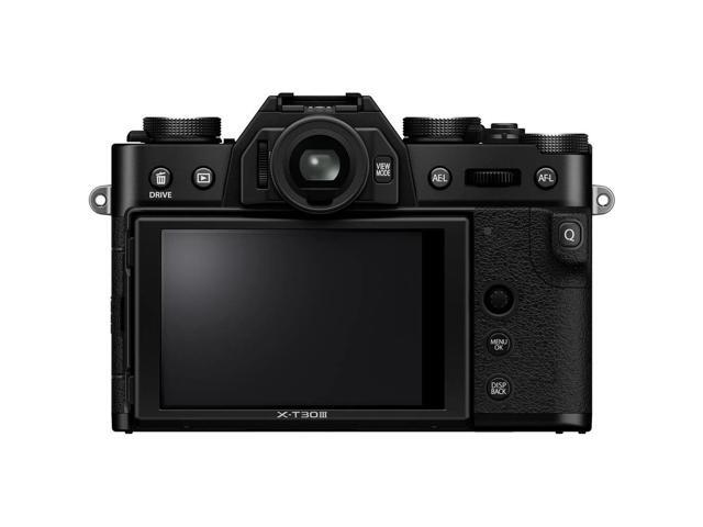 FUJIFILM X-T30 III Mirrorless Camera with 13-33mm Lens (Black) Filter Bundle