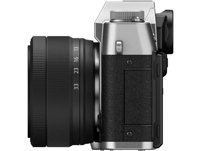 FUJIFILM X-T30 III Mirrorless Camera with 13-33mm f/3.5-6.3 Lens (Silver) Bundle