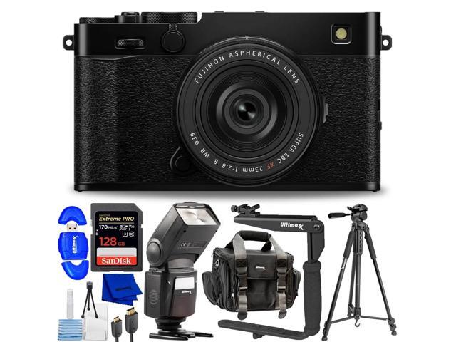 FUJIFILM X-E5 Mirrorless Camera with XF 23mm f/2.8 Lens (Black) 10PC Bundle