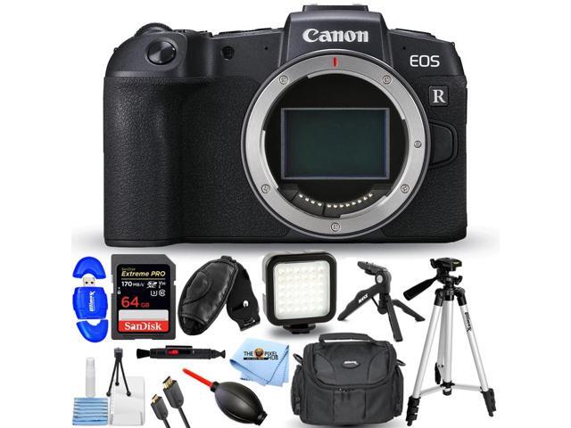 Canon EOS RP Mirrorless Digital Camera (Body Only) + 64GB + LED Light Kit Bundle