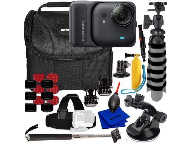 Insta360 GO Ultra Standard Bundle (Midnight Black) - 12PC Accessory Bundle