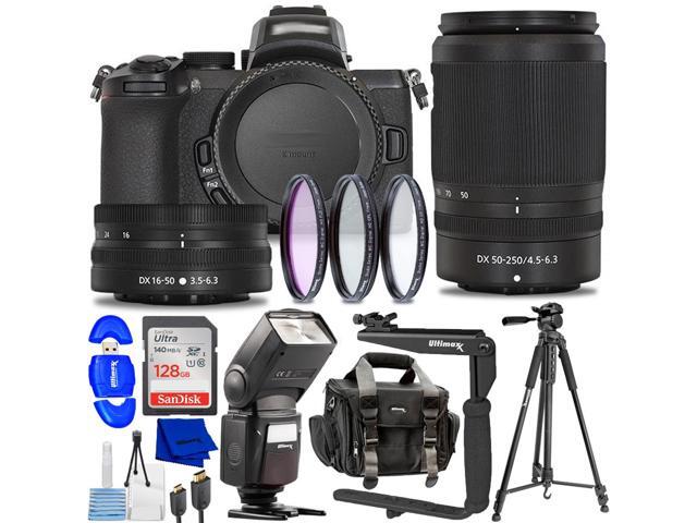 Nikon Z50 II Mirrorless Camera with 16-50mm & 50-250mm Lenses Bundle