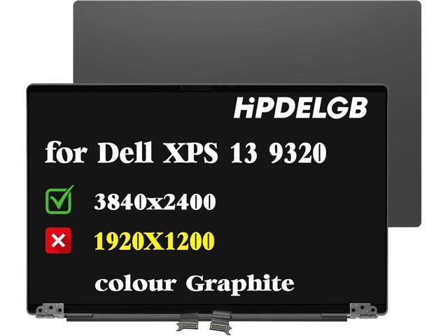 Replacement for Dell XPS 13 Plus 9320 09PG51 9PG51 3840x2400 13.4 inch LCD Touch Screen Digitizer Display Assembly (Graphite)