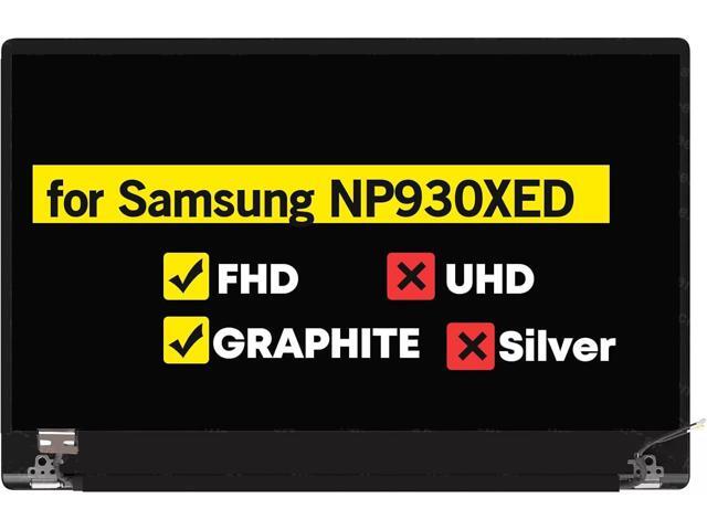 13.3' OLED Full Top Touch Screen Assembly for Samsung Galaxy Book2 Pro NP930XED NP930XED-KA1NL FHD 1920 * 1080 Graphite