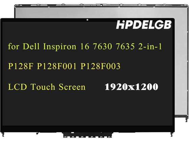 Replacement for Dell Inspiron 16 7630 7635 2-in-1 P128F P128F001 P128F003 LCD Touch Screen Digitizer Assembly Replacement 16.0 inch 1920x1200 IPS...
