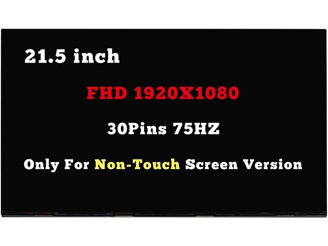 21.5' Display Panel N66535-001 for HP All in One 22-DG 22-DG0024 22-DG0029 22-DG0003W 22-DG0023W 22-DG0033W MG2151B05-1 N85155-001 FHD 1920x1080 30...
