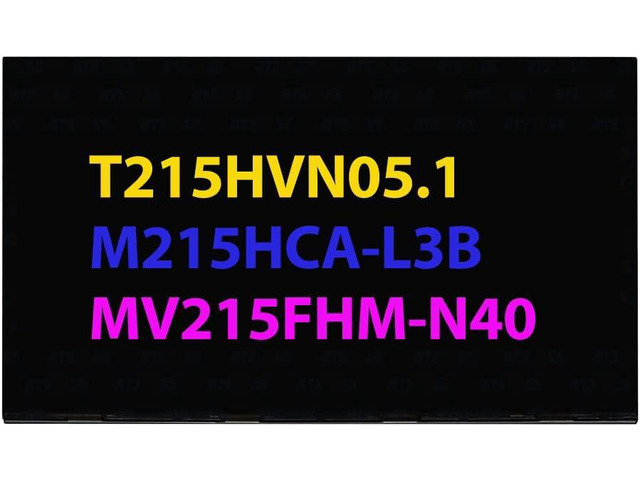 21.5' LCD Replacement T215HVN05.1 M215HCA-L3B MV215FHM-N40 IPS 1920x1080 FHD 30 pins 75Hz LCD Non-Touch Screen Display Panel